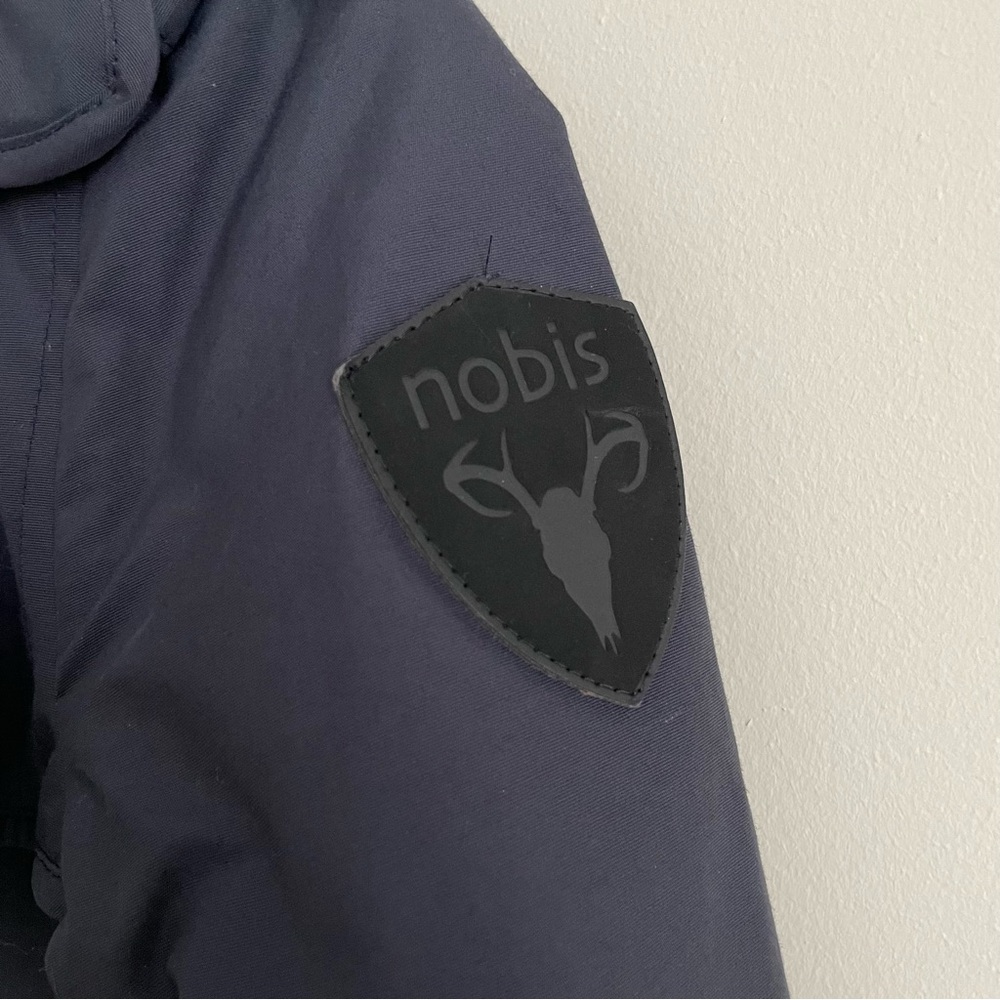Nobis Justice Legacy Trench Coat in Navy NWT - Picture 5 of 12